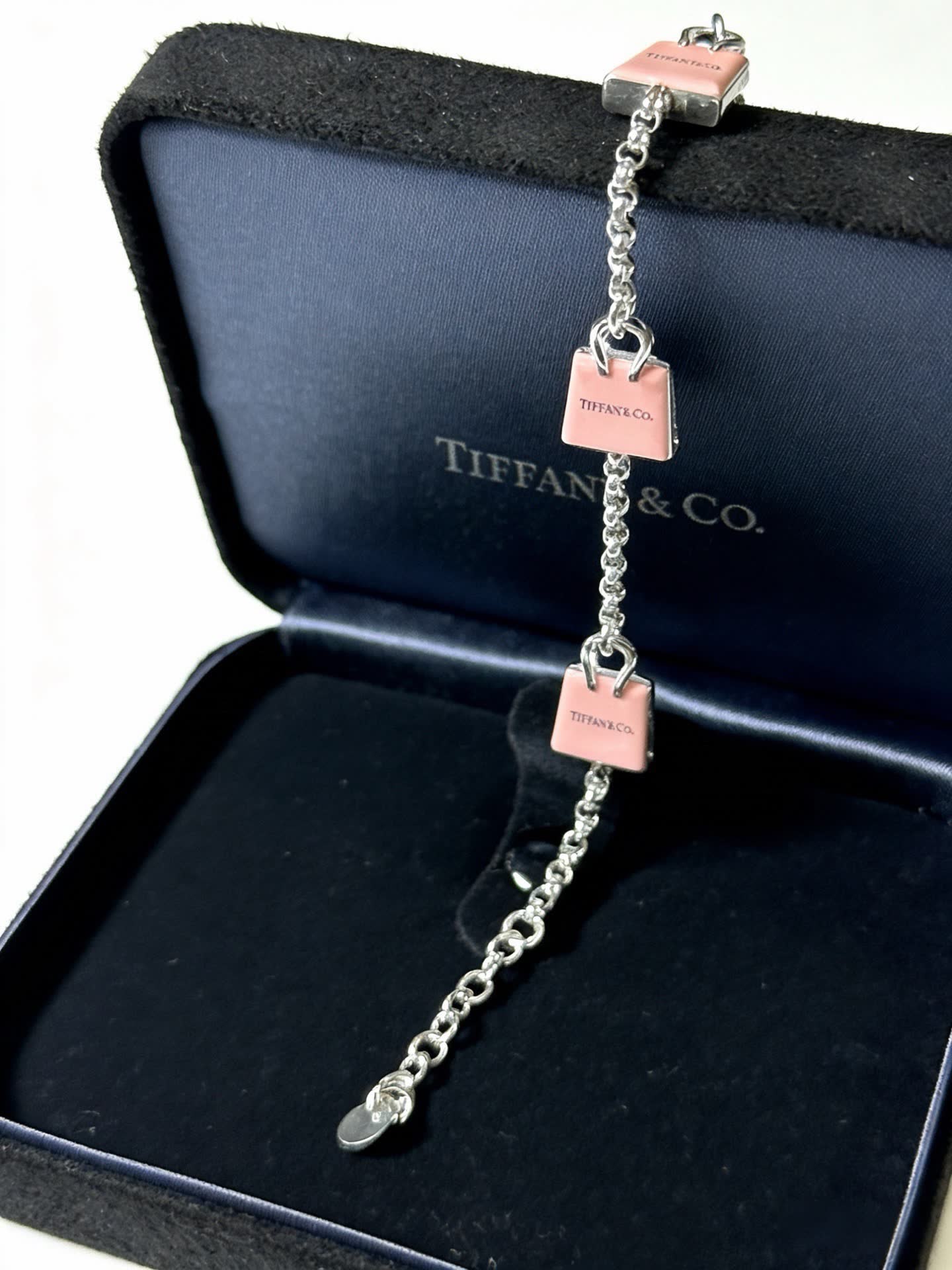 Tiffany & Co. Lock Charm Bracelet